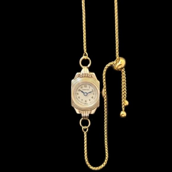 Harman Very Vintage Ladies Jewelled Mechanical Watch - Picture 1 of 8